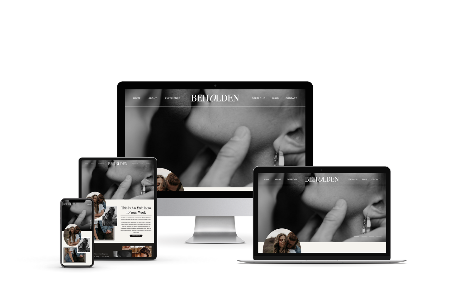 Beholden Website Template