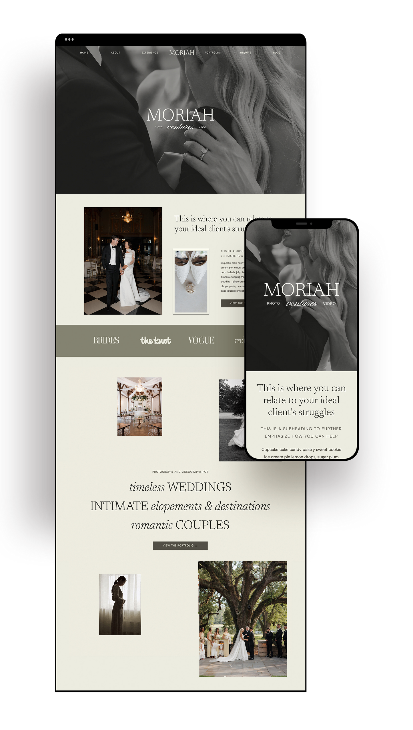Moriah Website Template