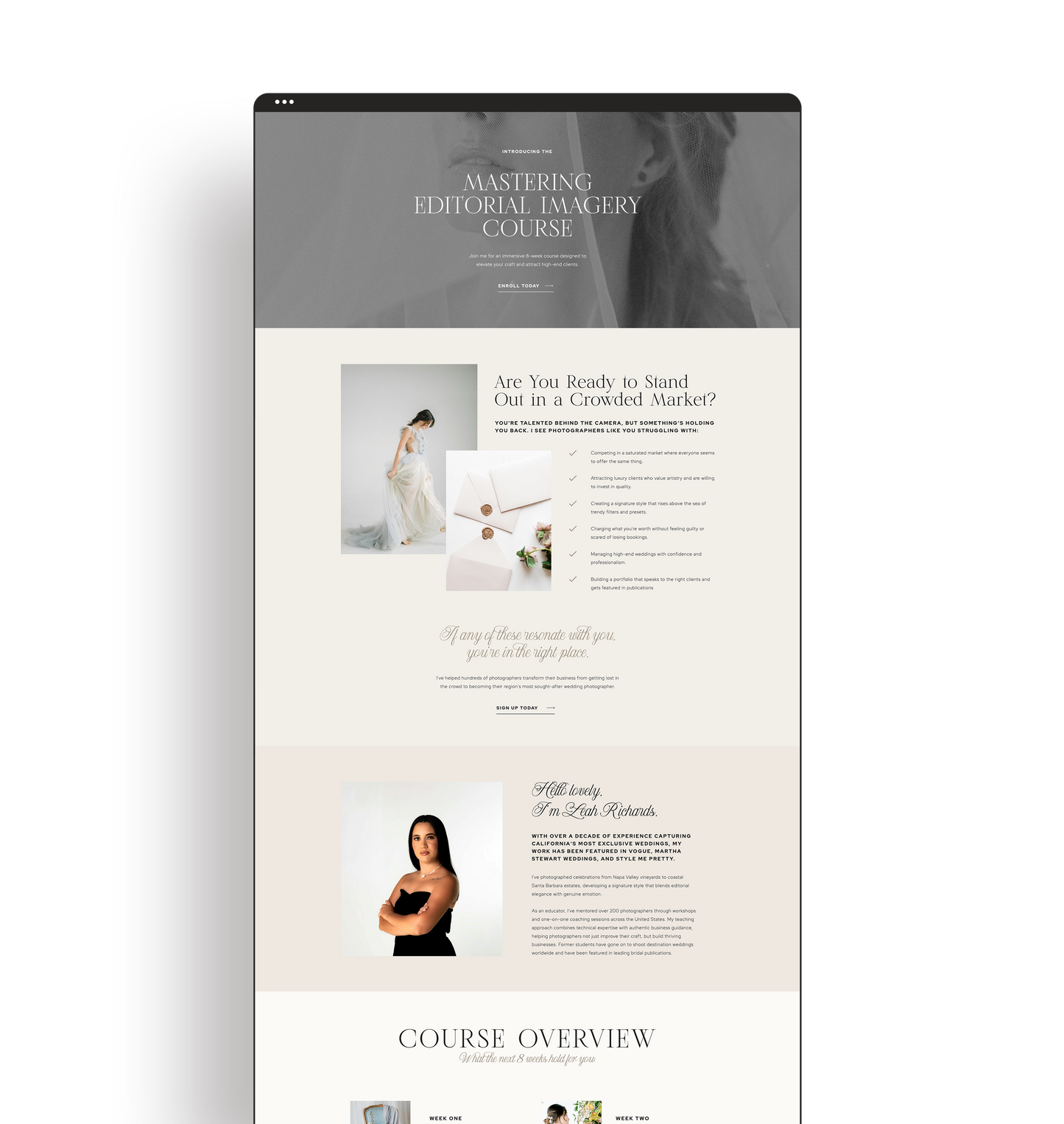 Sales Page Template