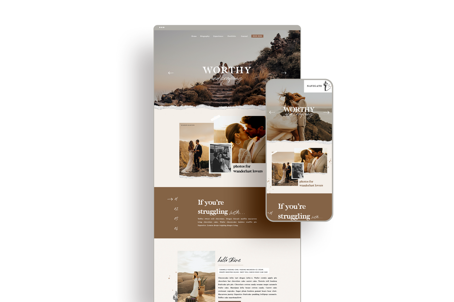 Worthy Website Template